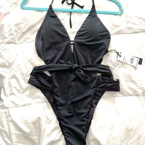 BCBG BNWT- Sexy Little Black Bathing Suit, women’s size 6